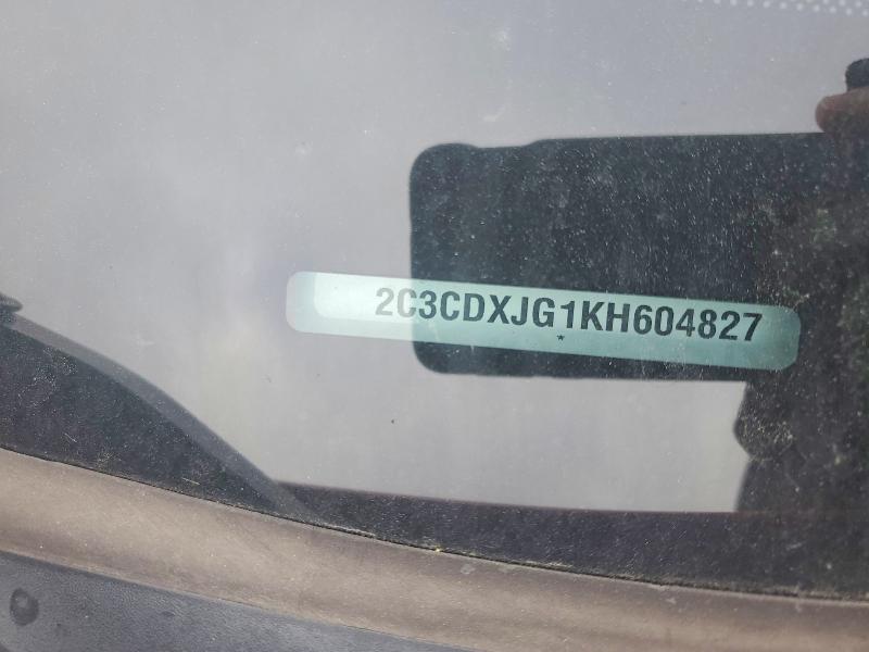 Продаж на аукціоні авто 2019 Dodge Charger, vin: 2C3CDXJG1KH604827, номер лоту: 46839166