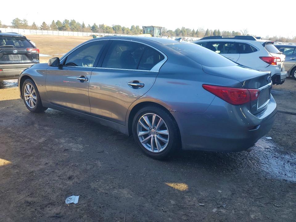 79033675 :رقم المزاد ، JN1BV7AR3FM398454 vin ، 2015 Infiniti Q50 مزاد بيع