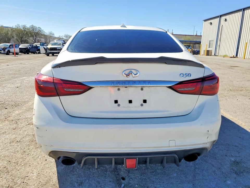 2018 Infiniti Q50 მანქანა იყიდება აუქციონზე, vin: JN1EV7AP6JM592240, აუქციონის ნომერი: 46344306