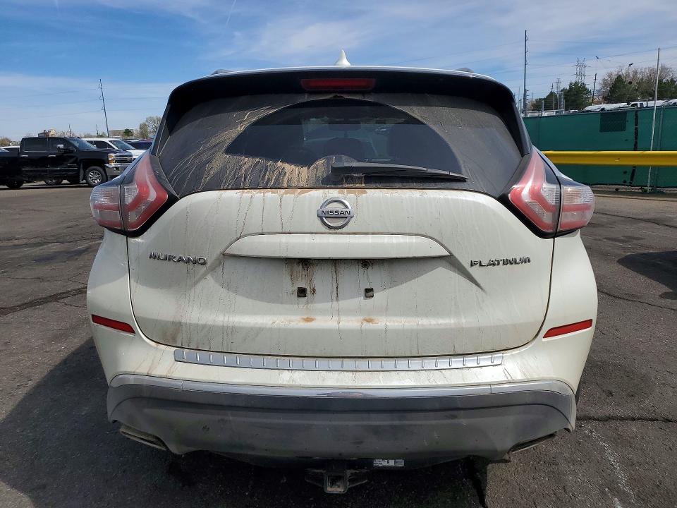 2017 Nissan Murano მანქანა იყიდება აუქციონზე, vin: 5N1AZ2MG1HN173050, აუქციონის ნომერი: 47401156