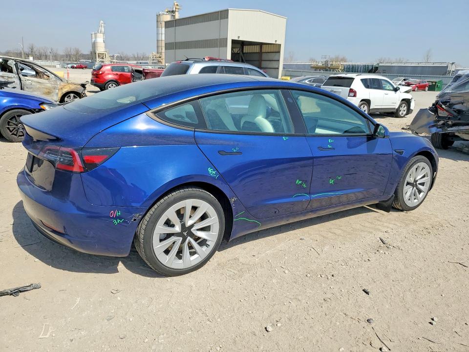 Aukcja sprzedaży 2021 Tesla Model 3, vin: 5YJ3E1EA2MF978562, numer aukcji: 79424815