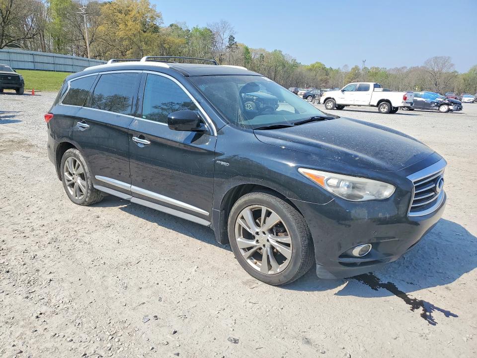 2014 Infiniti Qx60 Hybrid მანქანა იყიდება აუქციონზე, vin: 5N1CL0MN2EC521149, აუქციონის ნომერი: 47644596