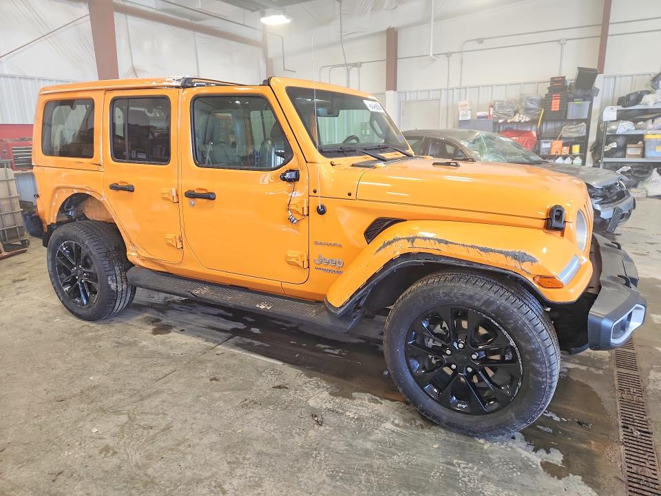 Продаж на аукціоні авто 2021 Jeep Wrangler Unlimited, vin: 1C4JJXP60MW643522, номер лоту: 46648906