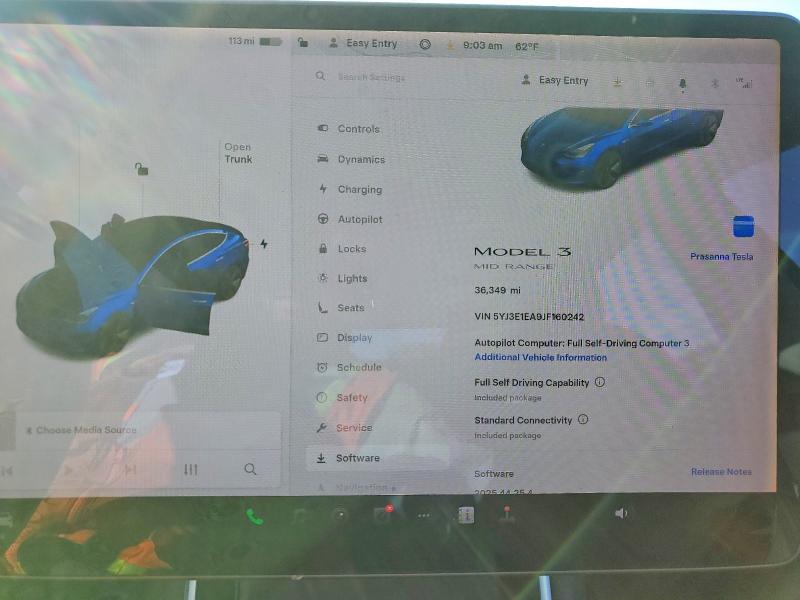 Продаж на аукціоні авто 2018 Tesla Model 3, vin: 5YJ3E1EA9JF160242, номер лоту: 47393926