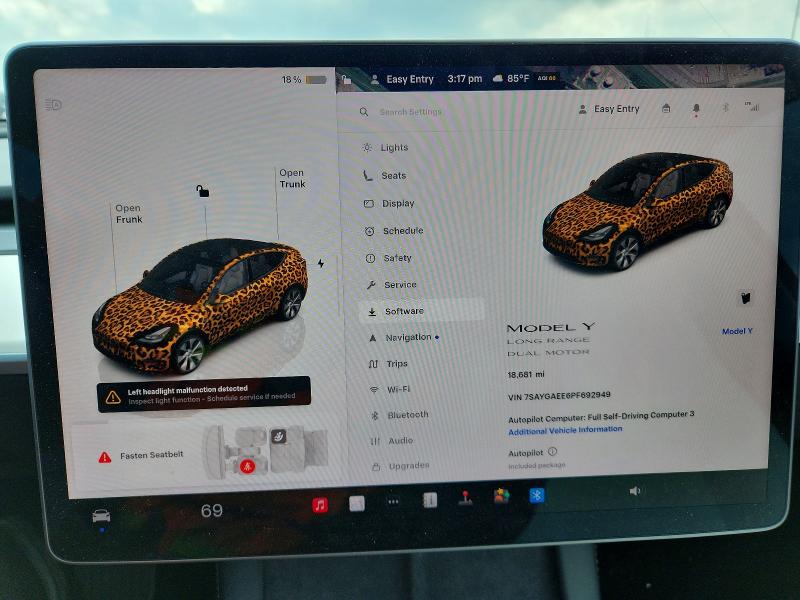 2023 Tesla Model Y მანქანა იყიდება აუქციონზე, vin: 7SAYGAEE6PF692949, აუქციონის ნომერი: 47237786