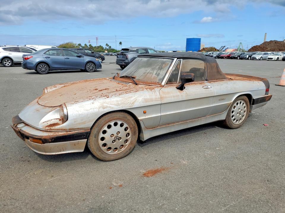 Продаж на аукціоні авто 1988 Alfa Romeo Spider, vin: ZAR11538002486455, номер лоту: 47923426