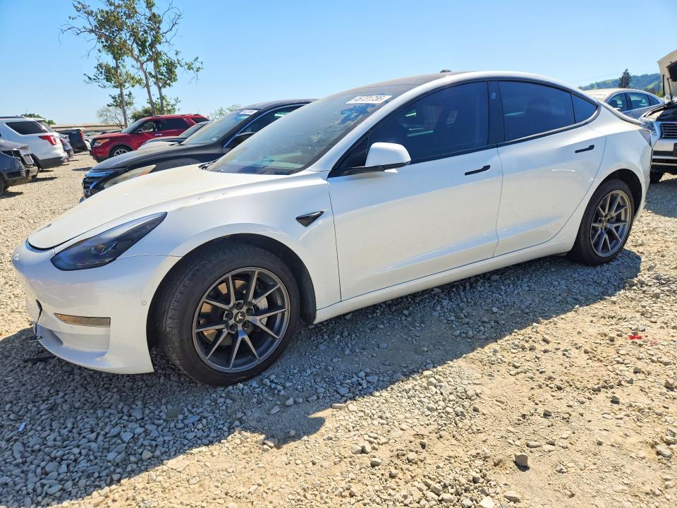 Продаж на аукціоні авто 2021 Tesla Model 3, vin: 5YJ3E1EA7MF922505, номер лоту: 46731756
