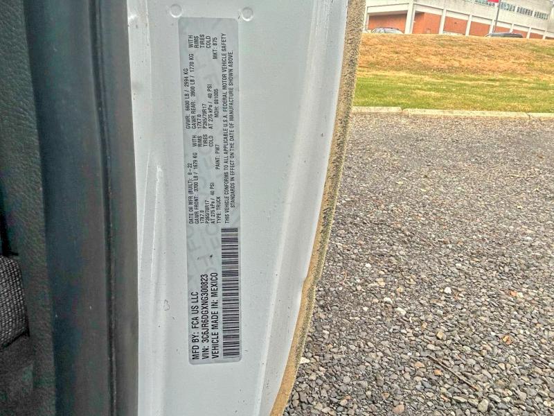 2022 Ram 1500 Classic მანქანა იყიდება აუქციონზე, vin: 3C6JR6DGXNG300823, აუქციონის ნომერი: 47568716