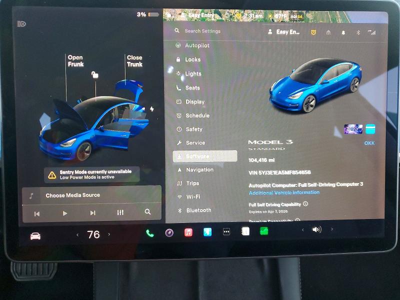 Aukcja sprzedaży 2021 Tesla Model 3, vin: 5YJ3E1EA5MF854656, numer aukcji: 47208166