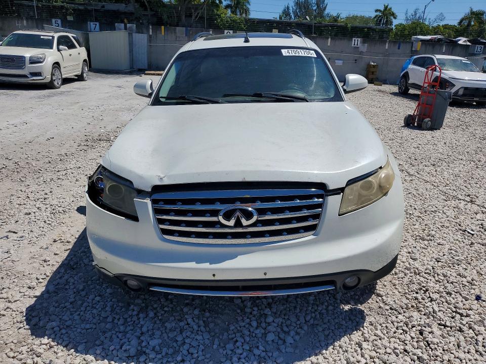 47091706 :رقم المزاد ، JNRAS08W98X206069 vin ، 2008 Infiniti Fx35 مزاد بيع