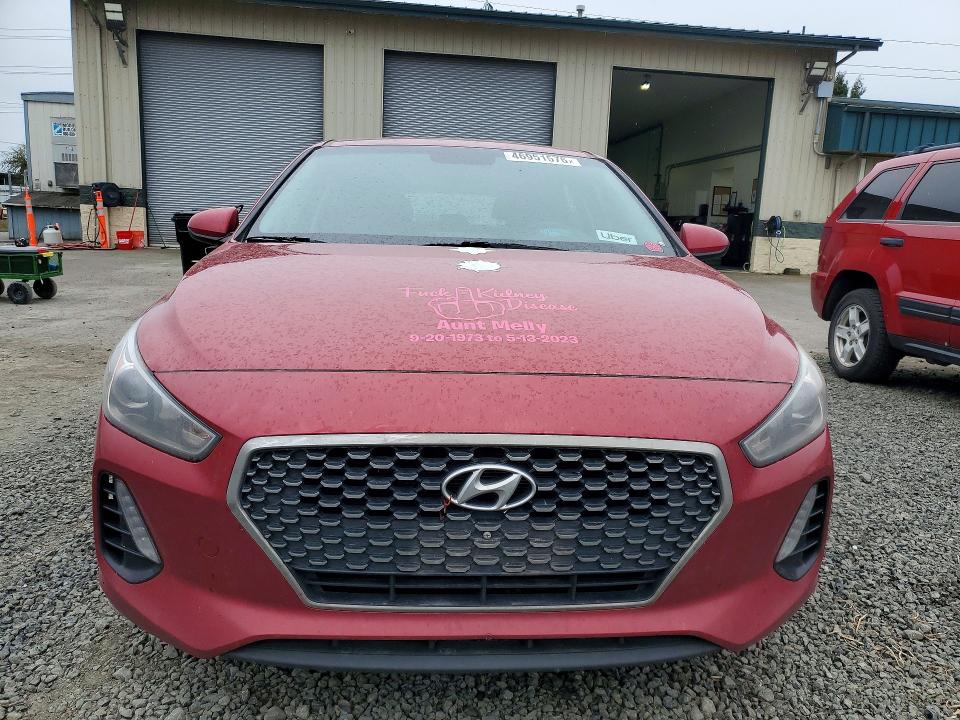 46951576 :رقم المزاد ، KMHH35LE6JU024520 vin ، 2018 Hyundai Elantra Gt مزاد بيع