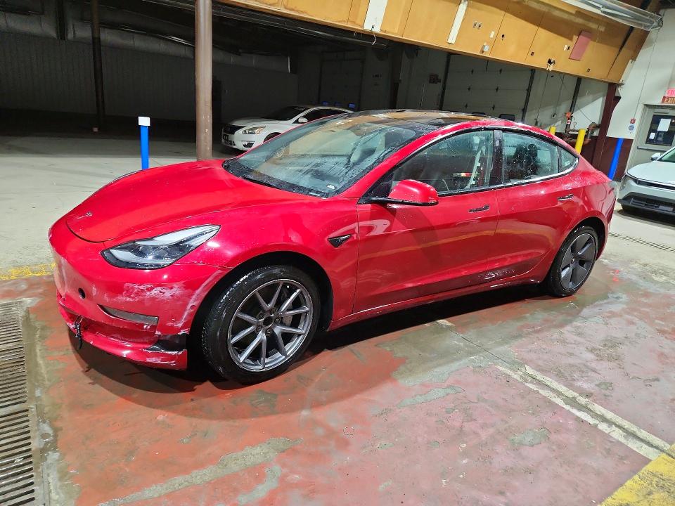 Продажа на аукционе авто 2022 Tesla Model 3, vin: 5YJ3E1EA5NF370360, номер лота: 45673116
