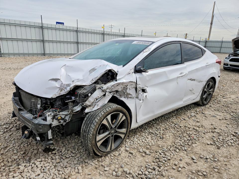 2015 Hyundai Elantra მანქანა იყიდება აუქციონზე, vin: KMHDH4AH8FU349359, აუქციონის ნომერი: 46550606