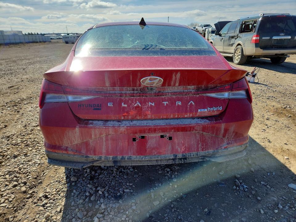 2023 Hyundai Elantra Hybrid მანქანა იყიდება აუქციონზე, vin: KMHLM4AJ8PU044763, აუქციონის ნომერი: 47812576