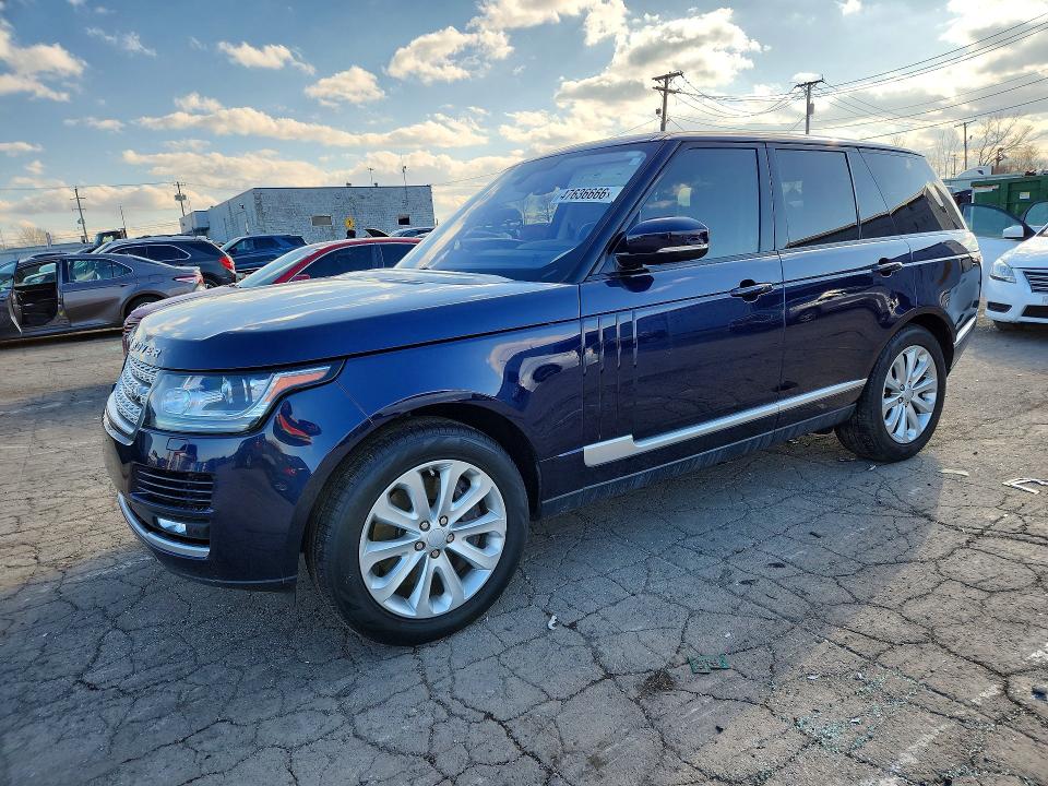 2016 Land Rover Range Rover მანქანა იყიდება აუქციონზე, vin: SALGS2VF5GA263311, აუქციონის ნომერი: 47636666