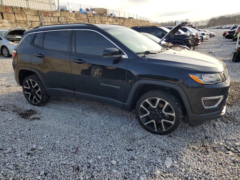 2018 Jeep Compass მანქანა იყიდება აუქციონზე, vin: 3C4NJDCB4JT114353, აუქციონის ნომერი: 47893646