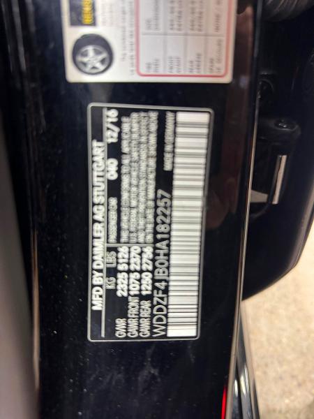 Aukcja sprzedaży 2017 Mercedes-benz E, vin: WDDZF4JB0HA182257, numer aukcji: 47832106