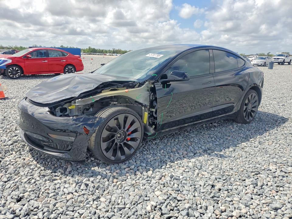2023 Tesla Model 3 მანქანა იყიდება აუქციონზე, vin: 5YJ3E1EC0PF696328, აუქციონის ნომერი: 45797796