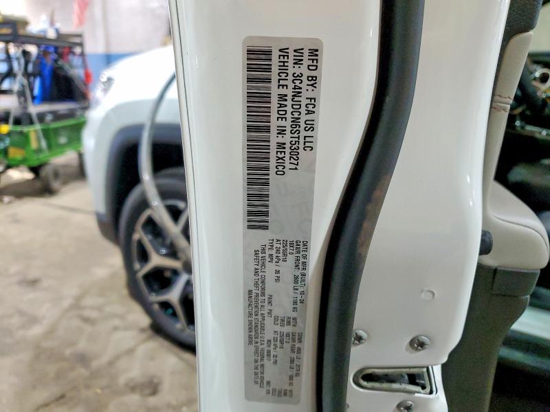 Продажа на аукционе авто 2025 Jeep Compass, vin: 3C4NJDCN6ST530271, номер лота: 45638256