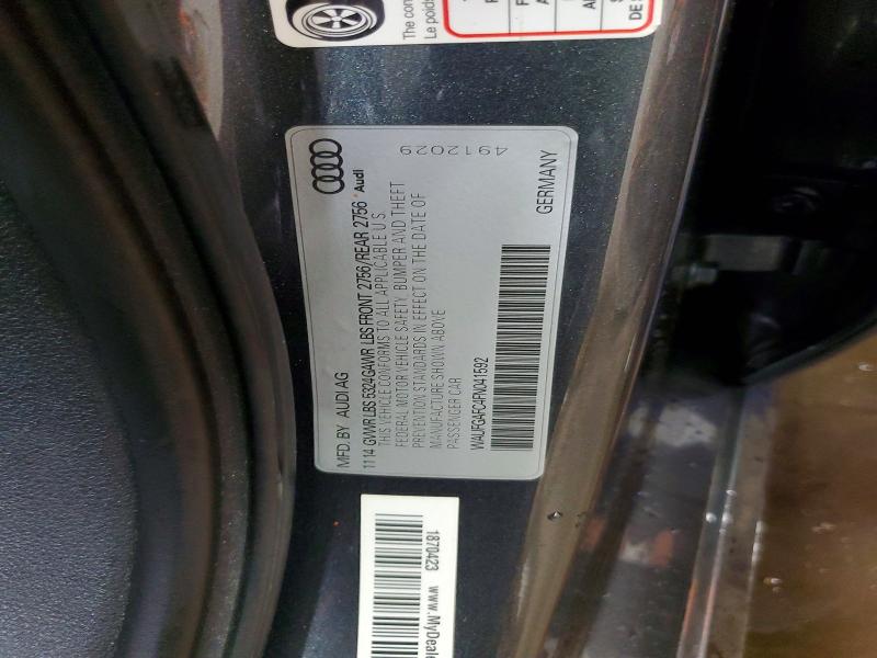 2015 Audi A6 მანქანა იყიდება აუქციონზე, vin: WAUFGAFC4FN041592, აუქციონის ნომერი: 47760906