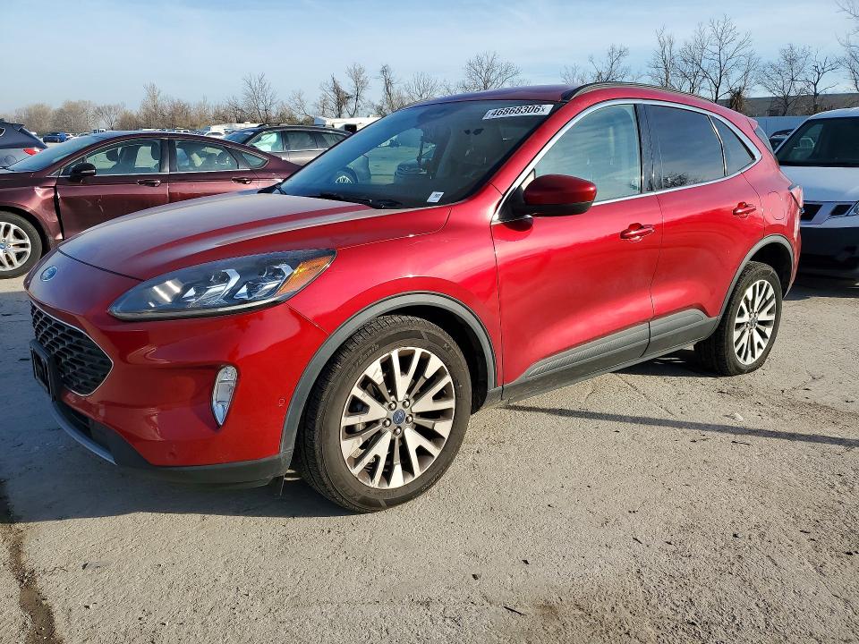 49324646 :رقم المزاد ، 1FMCU9J99MUA57536 vin ، 2021 Ford Escape مزاد بيع