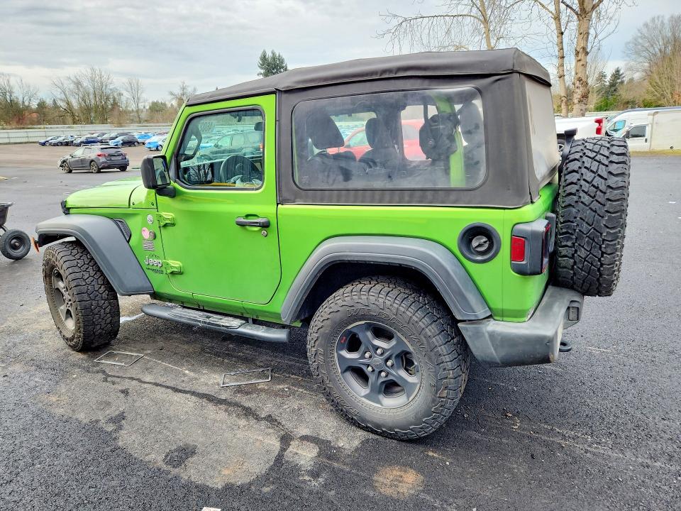 Продаж на аукціоні авто 2019 Jeep Wrangler, vin: 1C4GJXAGXKW505897, номер лоту: 46027926