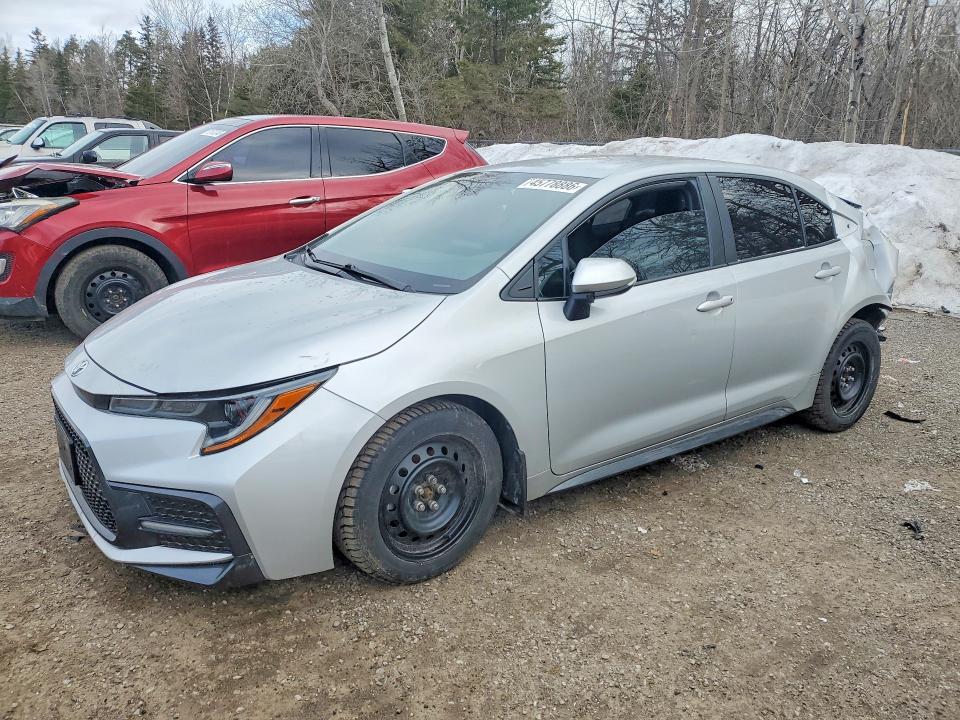 45778886 :رقم المزاد ، 5YFB4MBE2NP137077 vin ، 2022 Toyota Corolla مزاد بيع