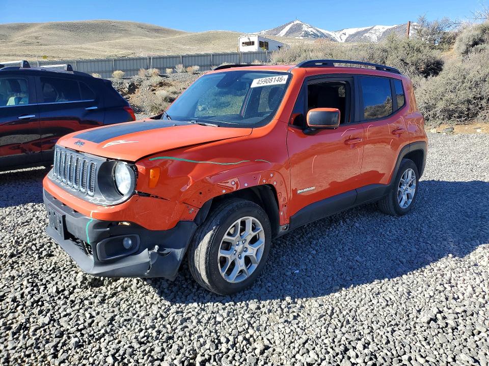 Продаж на аукціоні авто 2017 Jeep Renegade, vin: ZACCJBBB6HPF15773, номер лоту: 45908146