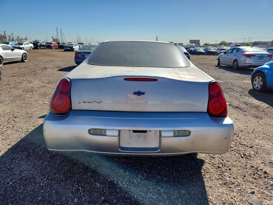 2005 Chevrolet Monte Carlo მანქანა იყიდება აუქციონზე, vin: 2G1WW12E959179975, აუქციონის ნომერი: 79035425