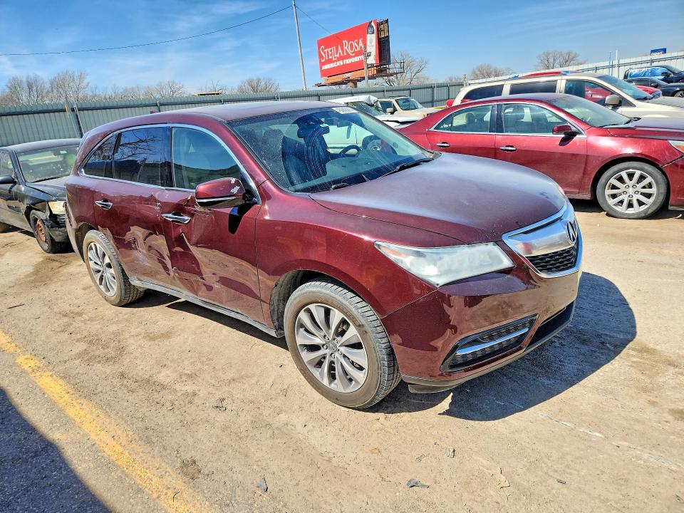 Aukcja sprzedaży 2014 Acura Mdx, vin: 5FRYD4H46EB028334, numer aukcji: 45882306