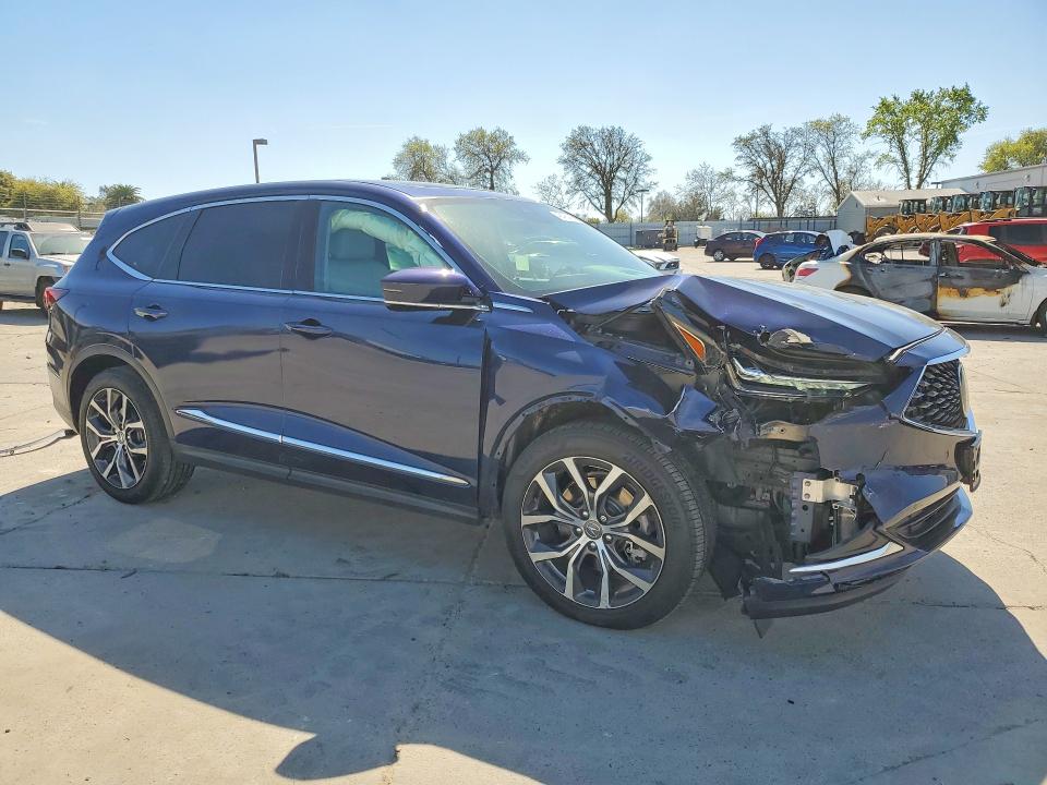 45475426 :رقم المزاد ، 5J8YD9H42PL000370 vin ، 2023 Acura Mdx مزاد بيع