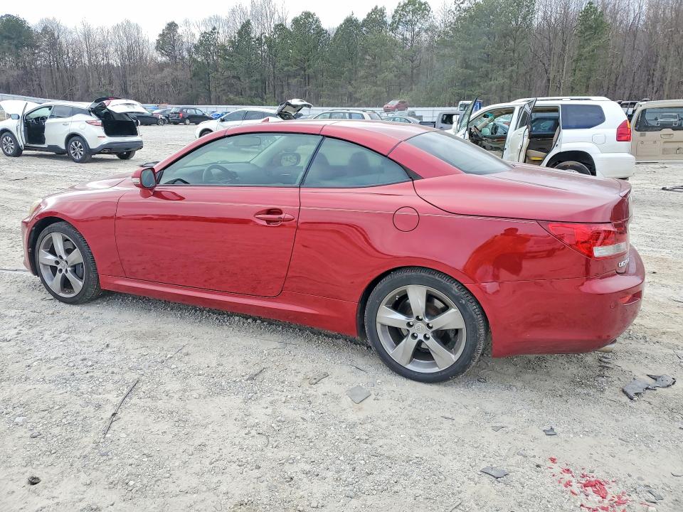 Aukcja sprzedaży 2010 Lexus Is 350c, vin: JTHFE2C26A2502620, numer aukcji: 45444396