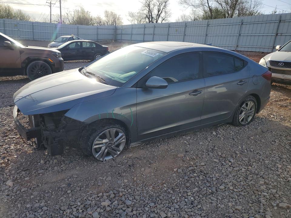 2019 Hyundai Elantra მანქანა იყიდება აუქციონზე, vin: KMHD84LF6KU764654, აუქციონის ნომერი: 45868926