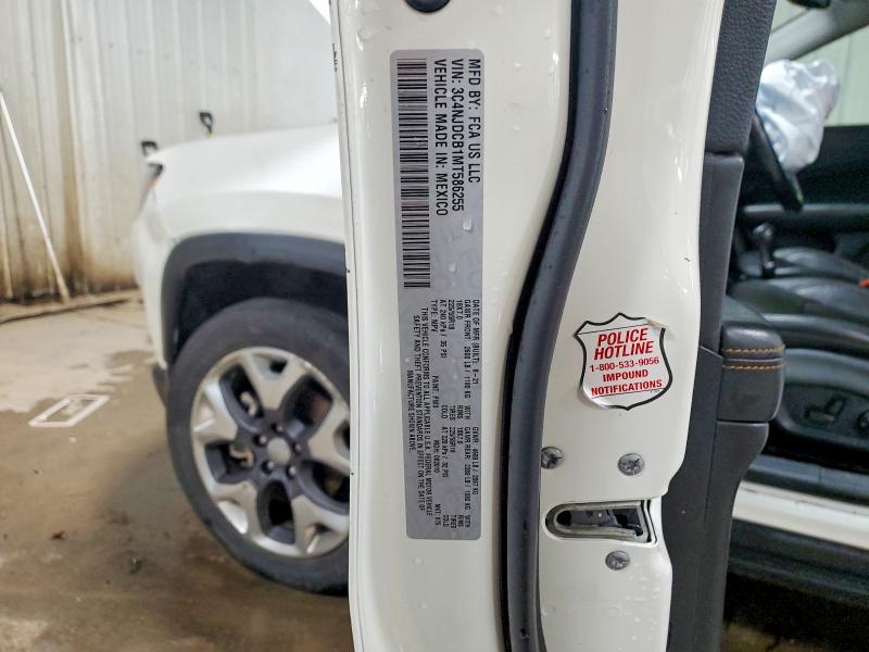2021 Jeep Compass მანქანა იყიდება აუქციონზე, vin: 3C4NJDCB1MT586255, აუქციონის ნომერი: 45564856