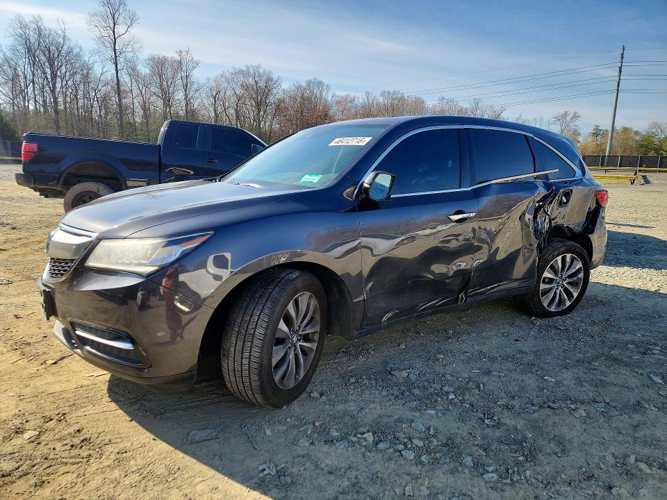 Auction sale of the 2016 Acura Mdx, vin: 5FRYD4H68GB046757, lot number: 46412716