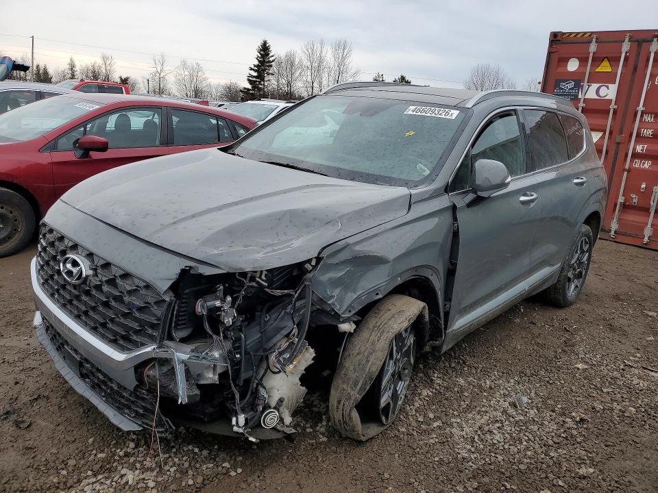 Auction sale of the 2021 Hyundai Santa Fe, vin: 5NMS5DALXMH317476, lot number: 46609326