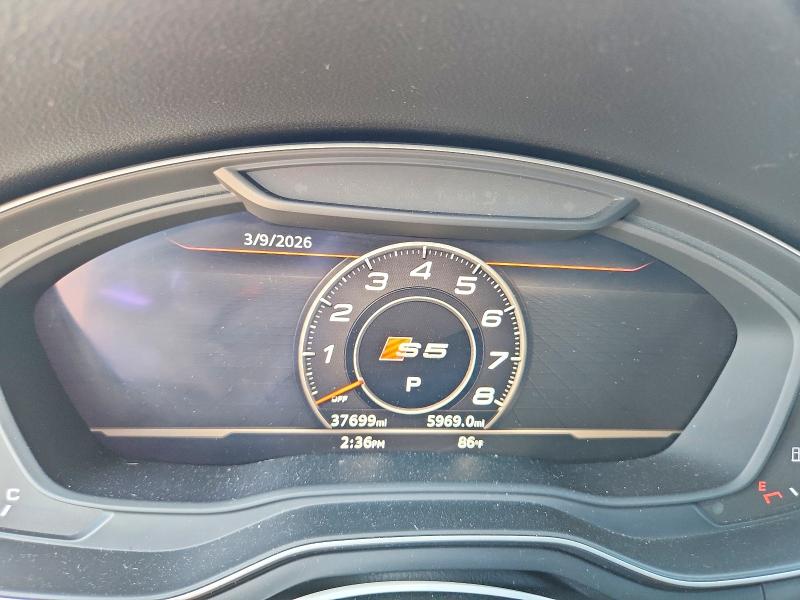 Продажа на аукционе авто 2018 Audi S5, vin: WAUY4GF50JN009043, номер лота: 42005266