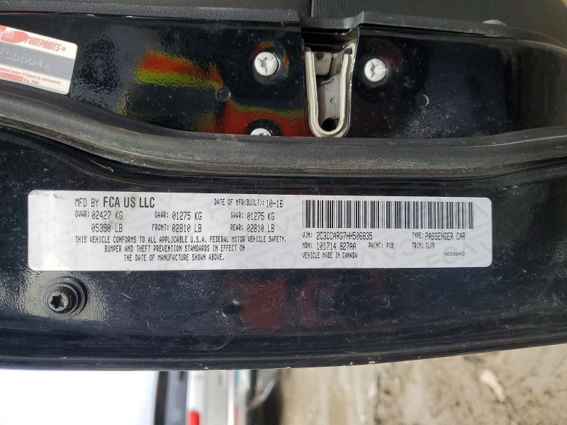 Aukcja sprzedaży 2017 Chrysler 300, vin: 2C3CCARG7HH506835, numer aukcji: 47085586