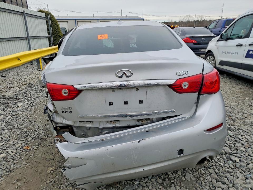 46583466 :رقم المزاد ، JN1BV7AR0FM422788 vin ، 2015 Infiniti Q50 مزاد بيع