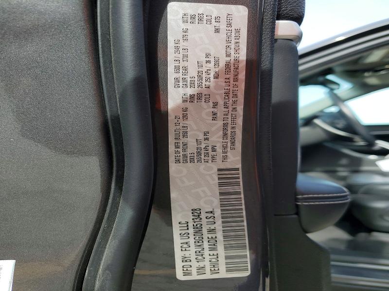 Продажа на аукционе авто 2022 Jeep Grand Cherokee, vin: 1C4RJKBG0N8513428, номер лота: 45533986
