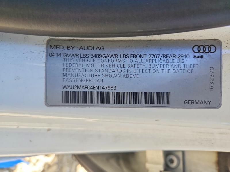 Продажа на аукционе авто 2014 Audi A7, vin: WAU2MAFC4EN147983, номер лота: 46299766
