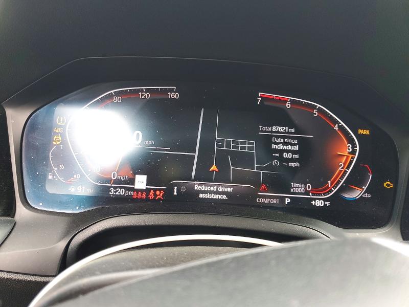 48073886 :رقم المزاد ، 3MW5R1J03L8B23878 vin ، 2020 Bmw 330i مزاد بيع