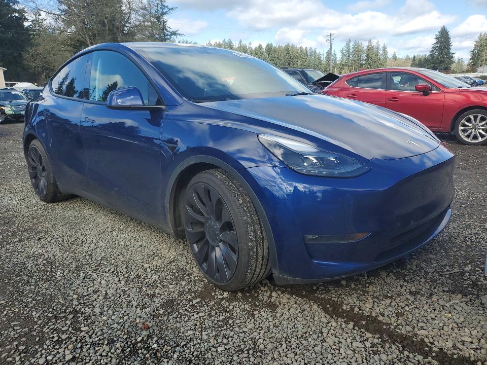 Продаж на аукціоні авто 2022 Tesla Model Y, vin: 7SAYGDEF1NF397619, номер лоту: 47106696