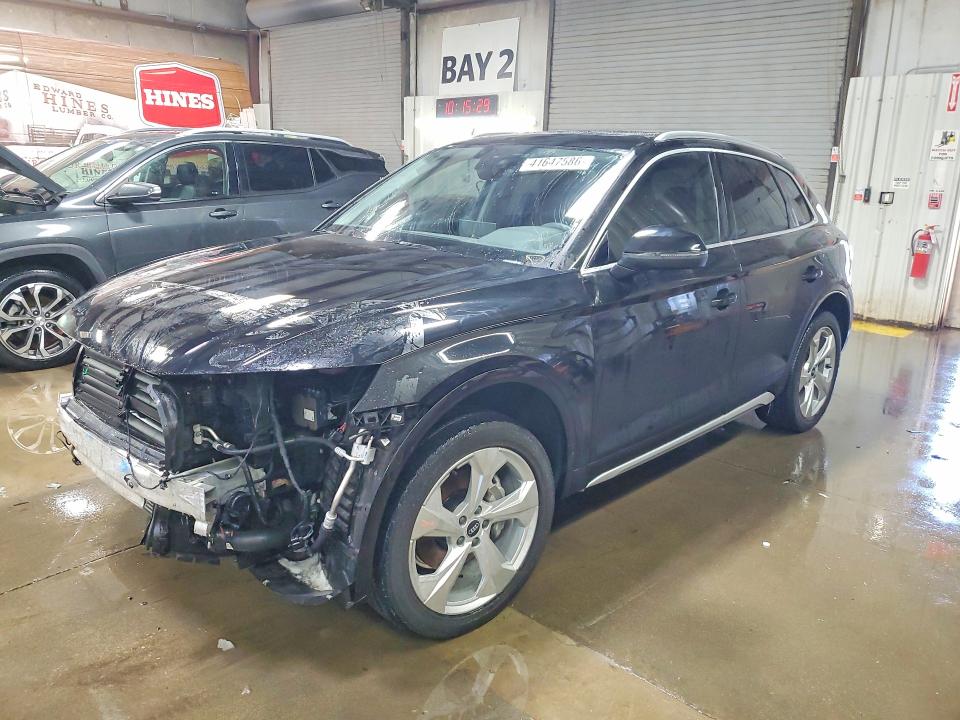 2021 Audi Q5 მანქანა იყიდება აუქციონზე, vin: WA1BAAFY7M2133223, აუქციონის ნომერი: 41647586