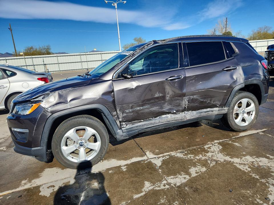 Продаж на аукціоні авто 2019 Jeep Compass, vin: 3C4NJDBB4KT689829, номер лоту: 46708056