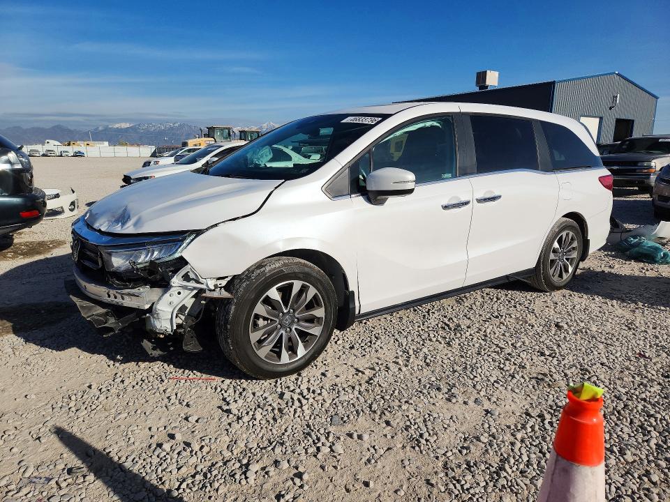 46833796 :رقم المزاد ، 5FNRL6H67PB015097 vin ، 2023 Honda Odyssey مزاد بيع