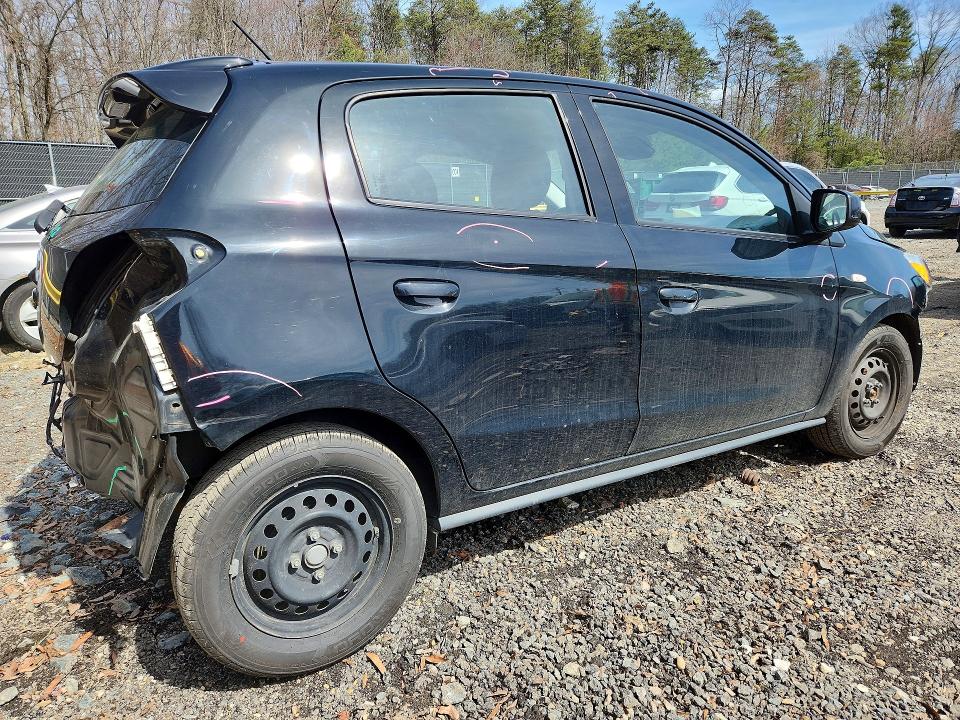 47089986 :رقم المزاد ، ML32AUHJ7NH005248 vin ، 2022 Mitsubishi Mirage مزاد بيع