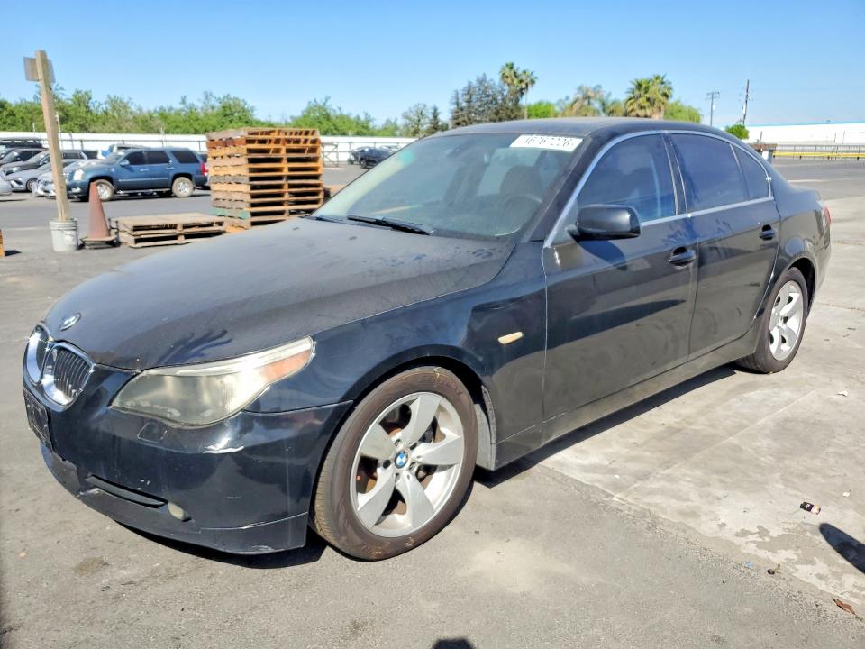2007 Bmw 5 Series მანქანა იყიდება აუქციონზე, vin: WBANE53567CW60707, აუქციონის ნომერი: 46767226