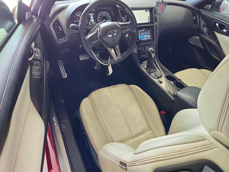 47020406 :رقم المزاد ، JN1FV7EK6LM400076 vin ، 2020 Infiniti Q60 مزاد بيع