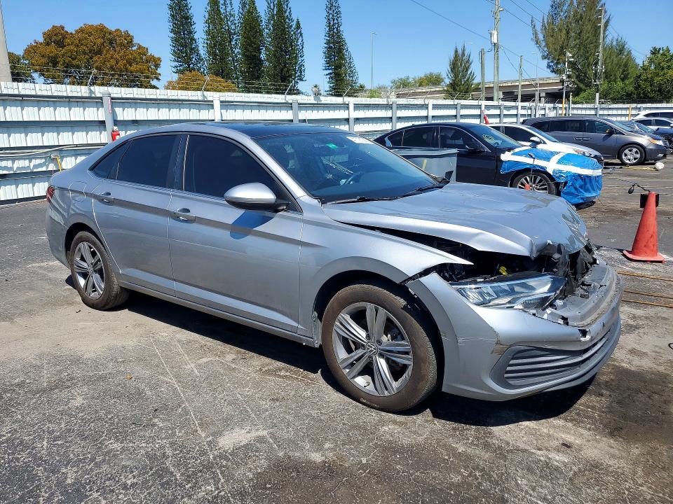 2023 Volkswagen Jetta მანქანა იყიდება აუქციონზე, vin: 3VW7M7BUXPM024015, აუქციონის ნომერი: 41721266